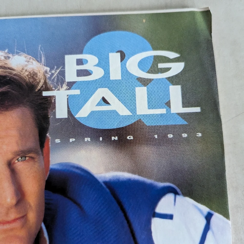 Vintage Sears Big & Tall Spring 1993